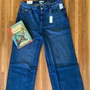 Warp+Weft Wide Leg Jeans NWT (24 Plus)